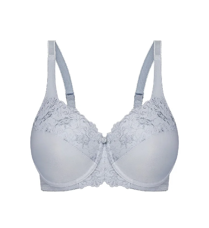 EMBROIDERED MINIMISER BRA