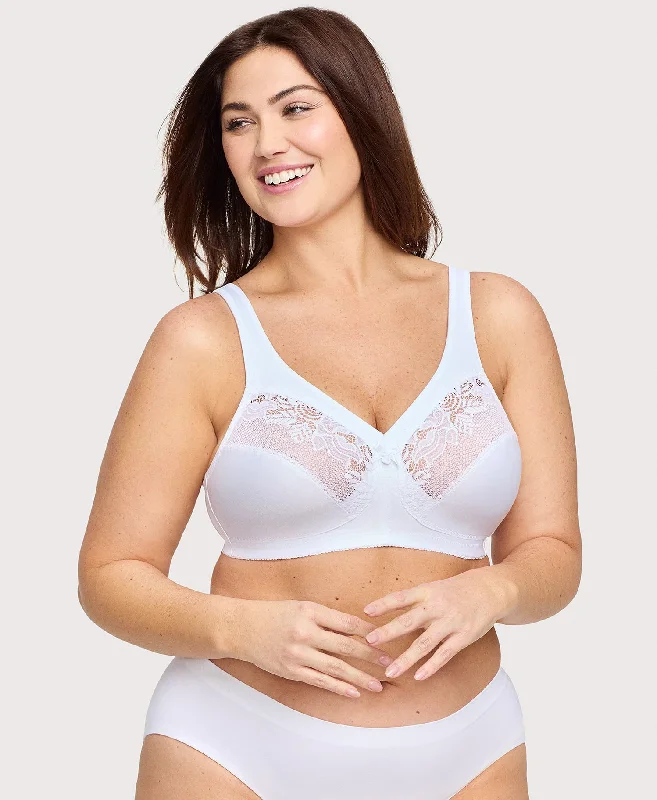 MagicLift Minimizer Bra White