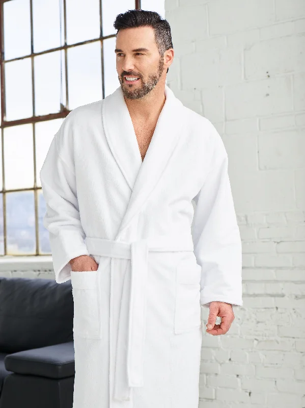 Atwater Plush Terry Shawl Robe